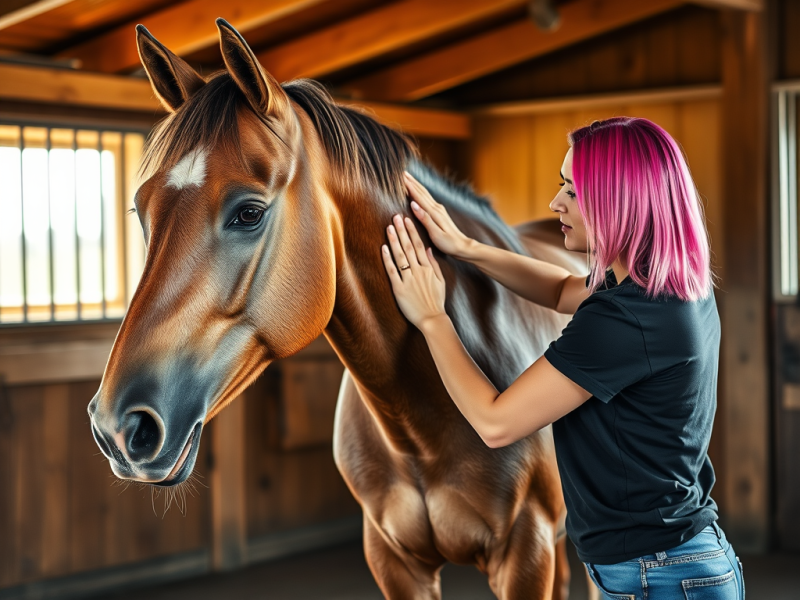 Sommarerbjudande på Hästmassage och Djupvågsbehandling